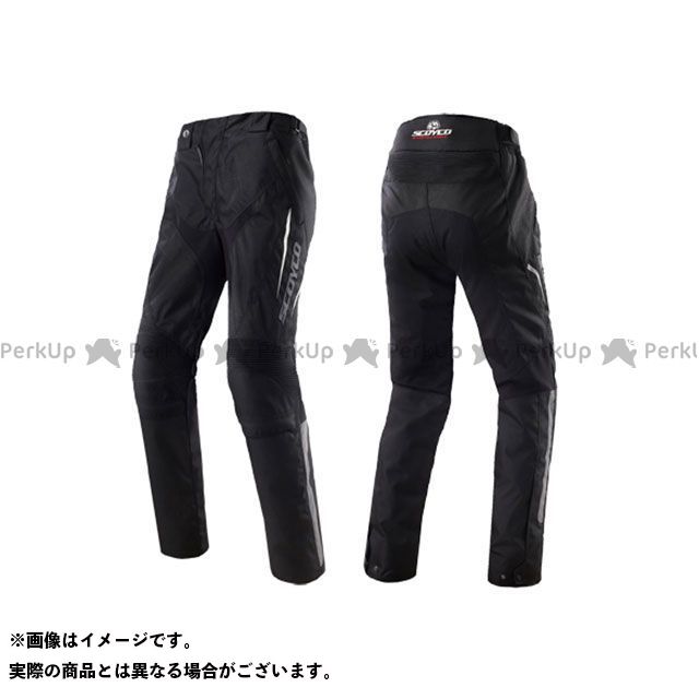 SCOYCO パンツ P018-2 TRACKER ウィンターライディングパンツ(ブラック) サイズ