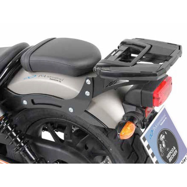 ヘプコ＆ベッカー トップケースホルダー（キャリア） EasyRack/イージーラック（ブラック） Rebel 250 CMX 500 Rebel 661-998-0101｜モトメガネ 店