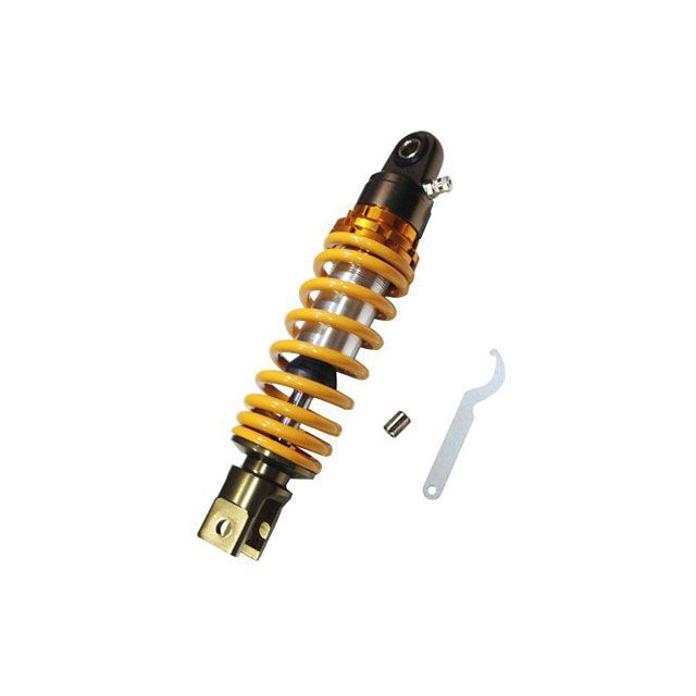 【メーカー直送】スーパーバリュー リアサスペンション235mm 窒素ガス封入式タイプ イエロー JOG ・013010629