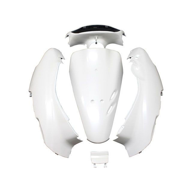 【メーカー直送】スーパーバリュー ライブディオ AF34 1型 外装5点セット ライブディオ カラー ホワイト CWL320｜モトメガネ 店