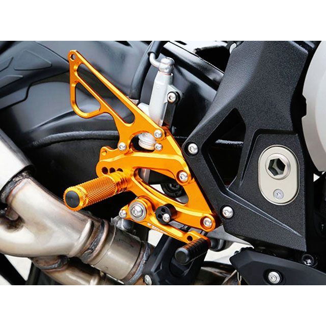 ベビーフェイス バックステップキット S1000RR カラー シルバー 002-BM010SV