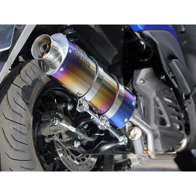 SP忠男 POWER BOX FULL SilentVersion TitanBlue TRICITY155 TR1-PB-04｜モトメガネ 店