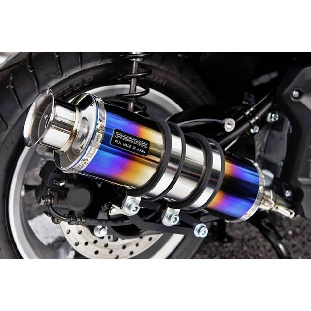 ビームス SS300 SP（JMCA認定） マフラー ヒートチタン N-MAX155 G252-06-000
