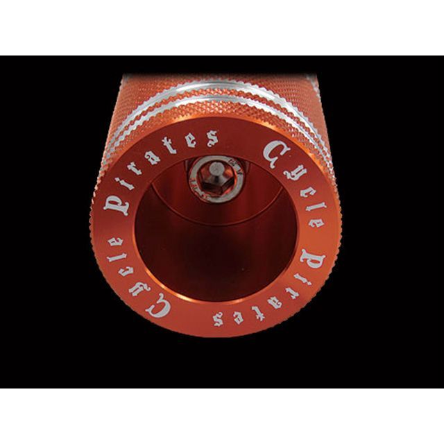 WEB限定カラー有 【メーカー在庫あり】 JPPG-4566CO サイクルパイレーツ ファットフットペグロング クローム オレンジアクセント JP店 HDPG-4566CB サイクルパイレーツ ファットフットペグロング クローム ブラックアクセント HD店