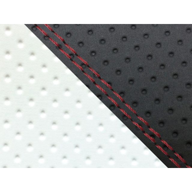 グロンドマン FZ1 フェザー（10年～）シングル（フロント側） グロンドマン国産シートカバー 張替（エンボス黒・エンボスホワイト） FZ1 フェザー 仕様 赤ダブルステッチ GH5565YC828SW40 6,850円
