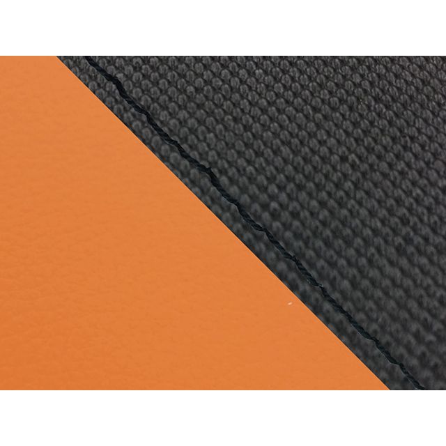 グロンドマン FZ1 フェザー（10年～）シングル（フロント側） グロンドマン国産シートカバー 張替（スベラーヌブラック・オレンジ） FZ1 フェザー 仕様 黒ステッチ GH5565YC4614S10