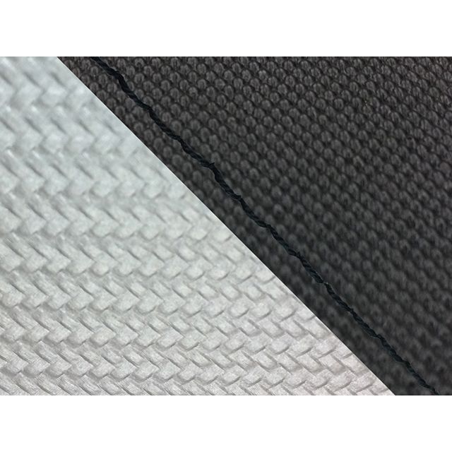 グロンドマン FZ1 フェザー（10年～）シングル（フロント側） グロンドマン国産シートカバー 張替（スベラーヌブラック・カーボンシルバー） FZ1 フェザー 仕様 黒ステッチ GH5565YC4617S10