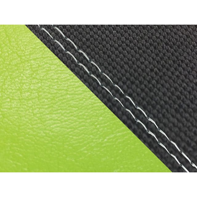 グロンドマン FZ1 フェザー（10年～）シングル（フロント側） グロンドマン国産シートカバー 張替（スベラーヌブラック・ライムグリーン） FZ1 フェザー 仕様 透明ダブルステッチ GH5565YC4615SW0
