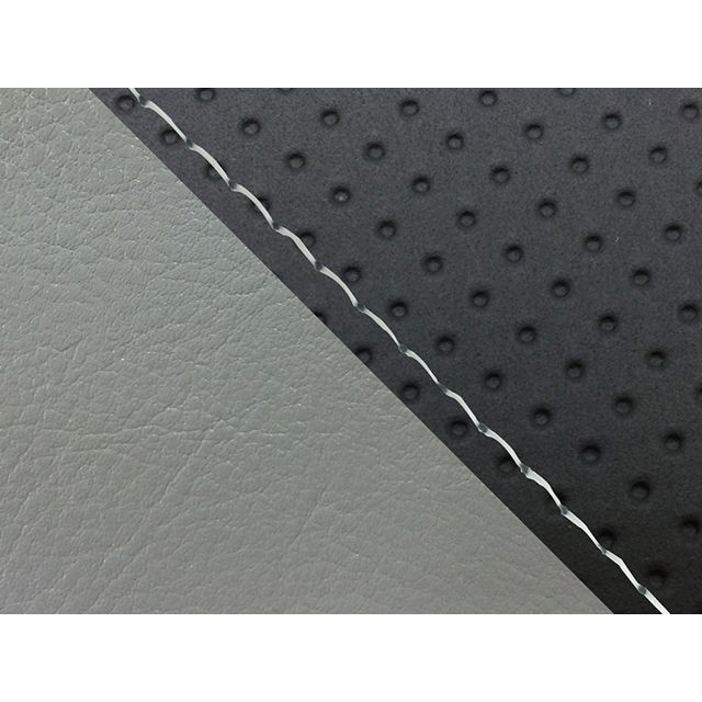 グロンドマン FZ1 フェザー（10年～）タンデム（リア側） グロンドマン国産シートカバー 張替（エンボス黒・ダークグレー） FZ1 フェザー 仕様 透明ステッチ GH5566YC851S0