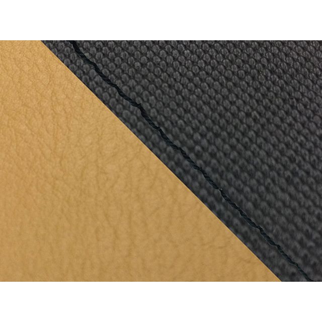 グロンドマン FZ1 フェザー（10年～）タンデム（リア側） グロンドマン国産シートカバー 張替（スベラーヌブラック・黄土色） FZ1 フェザー 仕様 黒ステッチ GH5566YC4649S10