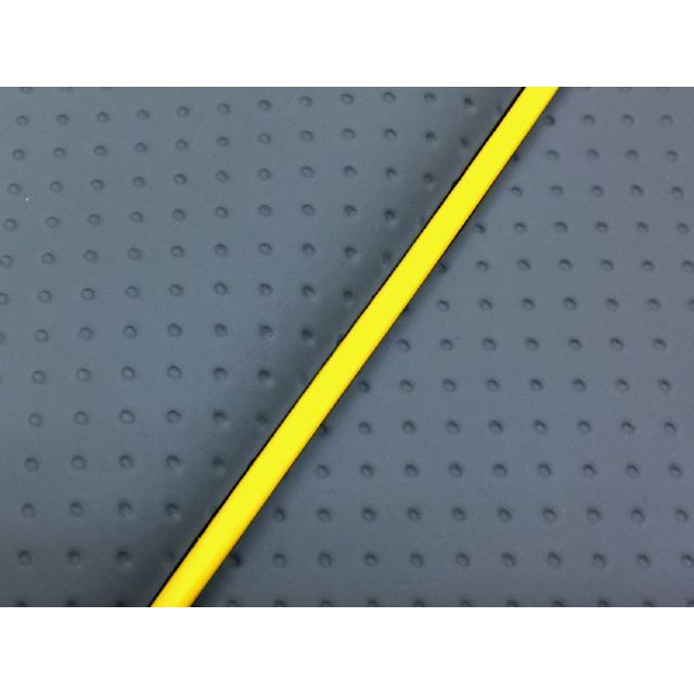 グロンドマン ジェイド（MC23） グロンドマン国産シートカバー 張替（フルエンボスグレー） ジェイド 仕様 黄パイピング GH141HC410P100