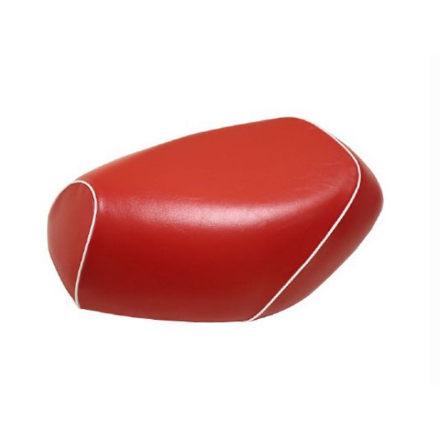 グロンドマン DJ-1R（AF12-MSH） 国産シートカバー 張替 赤 DJ-1R 仕様 白パイピング GH32HC40P20