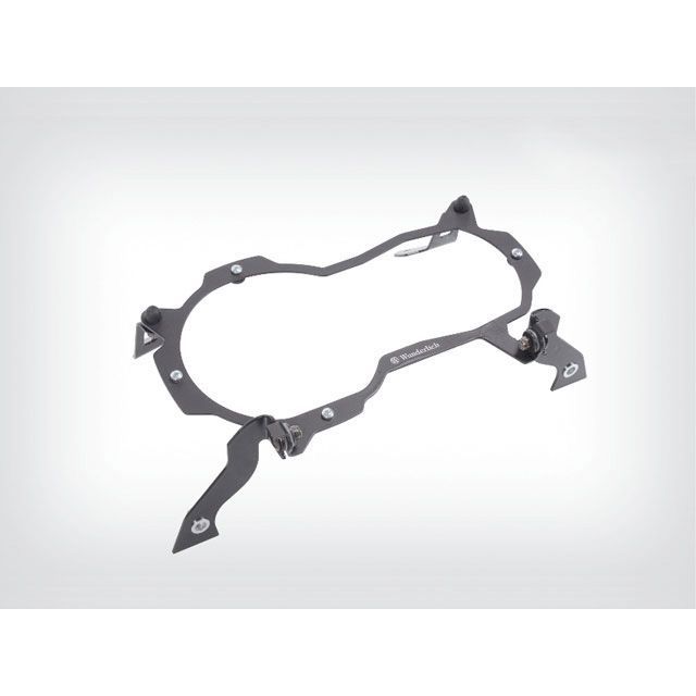 ワンダーリッヒ ヘッドライトガード（ブラック/レンズ：クリア） R1200GS LC 水冷 R1200GS LC Adventure 水冷 W26660-200｜モトメガネ 店
