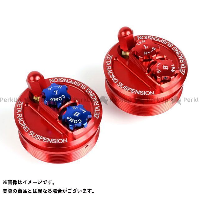 ジータ フロントフォークトップキャップ（レッド） CRF450R CRF450RX F4214 8,827円