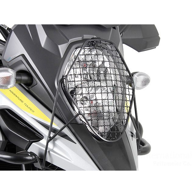 ヘプコ&ベッカー ヘッドライトガード(ブラック) V-Strom1000 700-3535-0001|モトメガネ 店