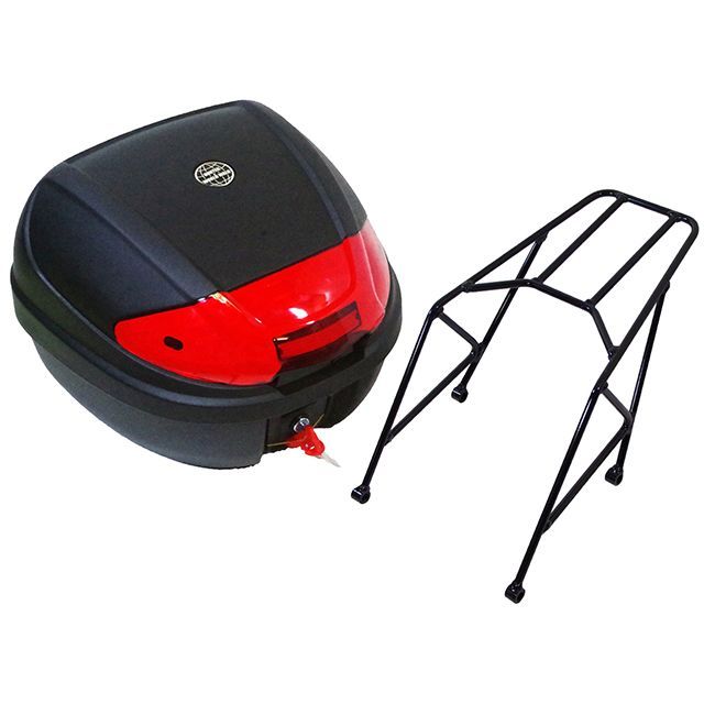 ワールドウォーク レブル250/500用リアキャリア リアボックスセット レブル250/ABS レブル500 容量 30リッター サドルバッグサポート 無し wca-28-hwb30｜モトメガネ 店 15,716円