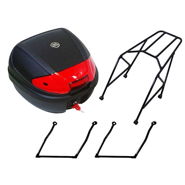 ワールドウォーク レブル250/500用リアキャリア リアボックスセット レブル250/ABS レブル500 容量 30リッター サドルバッグサポート 2個セット wca-28-hwb30-wca11b-2