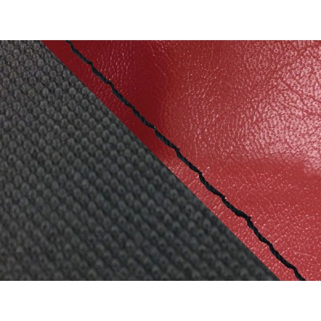 グロンドマン グロム 国産シートカバー ワインレッド＆スベラーヌブラック グロム タイプ 張替 仕様 黒ステッチ GH5568HC3546S10