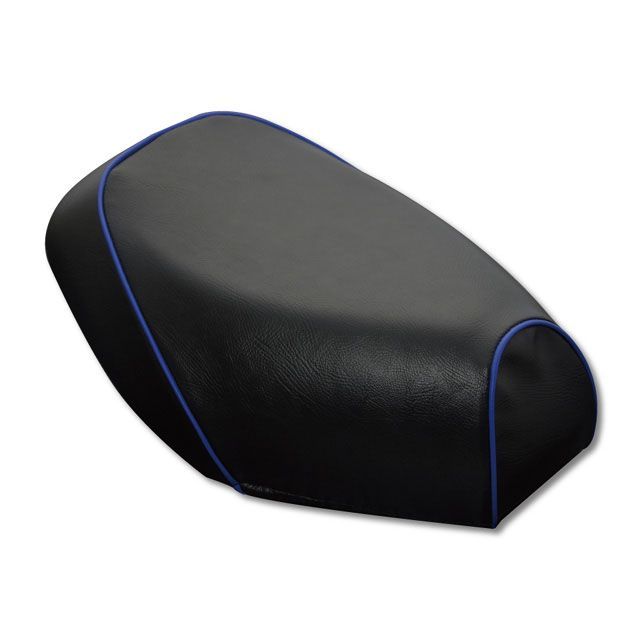グロンドマン ジャイロX（TD01） 国産シートカバー 黒 ジャイロX タイプ 張替 仕様 青パイピング GH52HC10P50