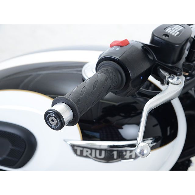 アールアンドジー バーエンドスライダー（ブラック） T120 Bonneville RG-BE0105BK｜モトメガネ 店 8,217円
