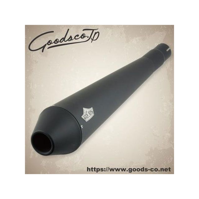 グッズ TAPERED CORN スリップオンマフラー ブラック 250TR（FI対応） 250TR G4-00124-BK