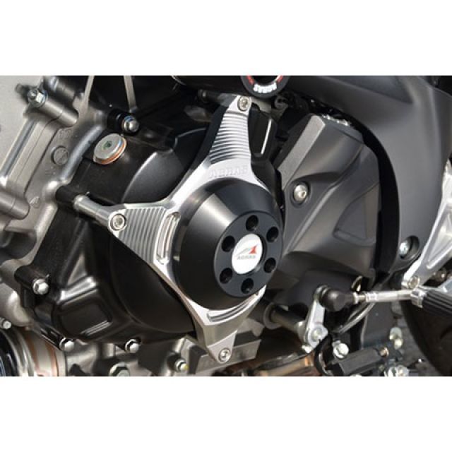 アグラス レーシングスライダー ジェネレーター SV650 ジュラコンカラー ブラック 342-304-000B
