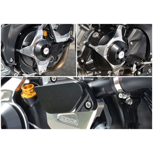 アグラス レーシングスライダー SV650 ジュラコンカラー ブラック 342-304-006B