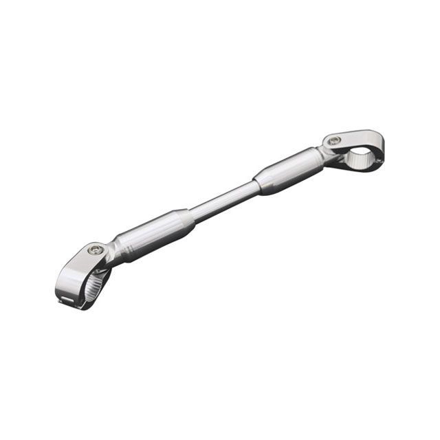 アルキャンハンズ アジャスタブルハンドルブレース ハンドル幅約260mm～320mm対応/太さ22.2mm 汎用 カラー シルバー F00026D