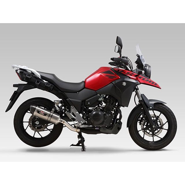 ヨシムラ Slip-On R-77S サイクロン カーボンエンド EXPORT SPEC 政府認証 STC V-Strom250 110-130-5W80