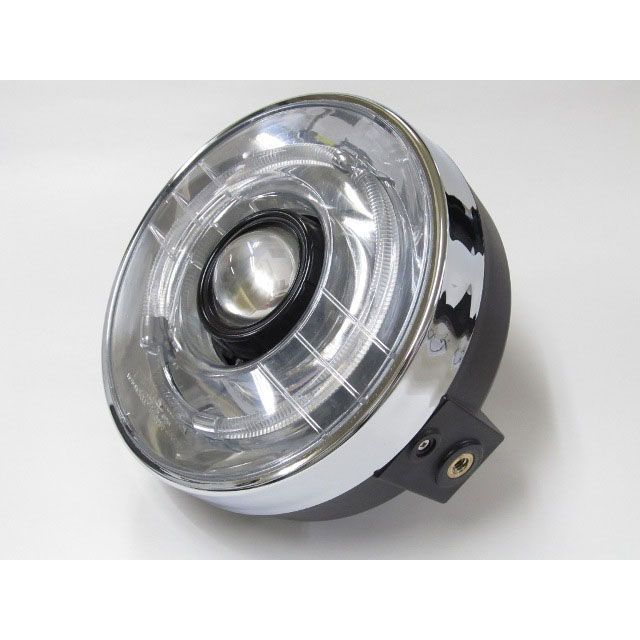 プロテック LH-3150 LEDプロジェクターヘッドライト 180φ ネイキッド 丸目タイプ 180φネイキッド汎用 色温度 3000K 63150-30