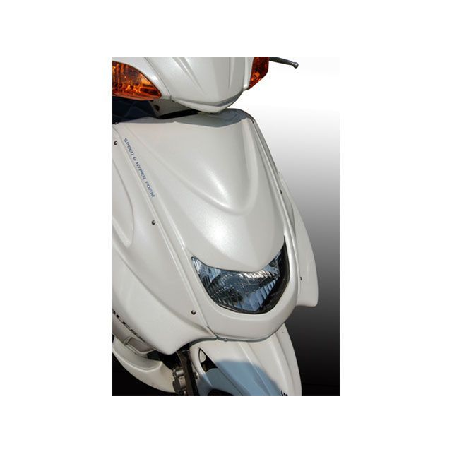 ブレスクリエイション フロントフェイスカウル(FRP 一般色塗装品) シグナスX カラー ミッドナイトシルバー CS2-01-002|モトメガネ 店