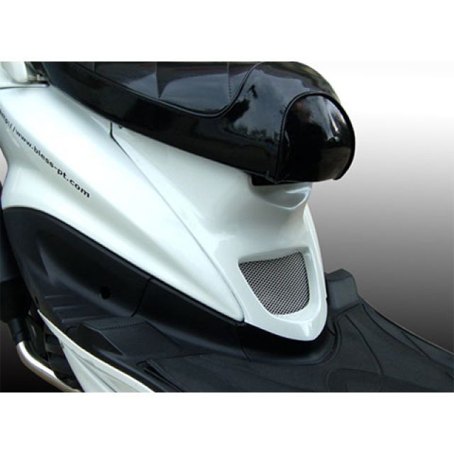 ブレスクリエイション レーシングダクトパネル（FRP 一般色塗装品） シグナスX カラー ミッドナイトシルバー CS2-01-010｜モトメガネ 店