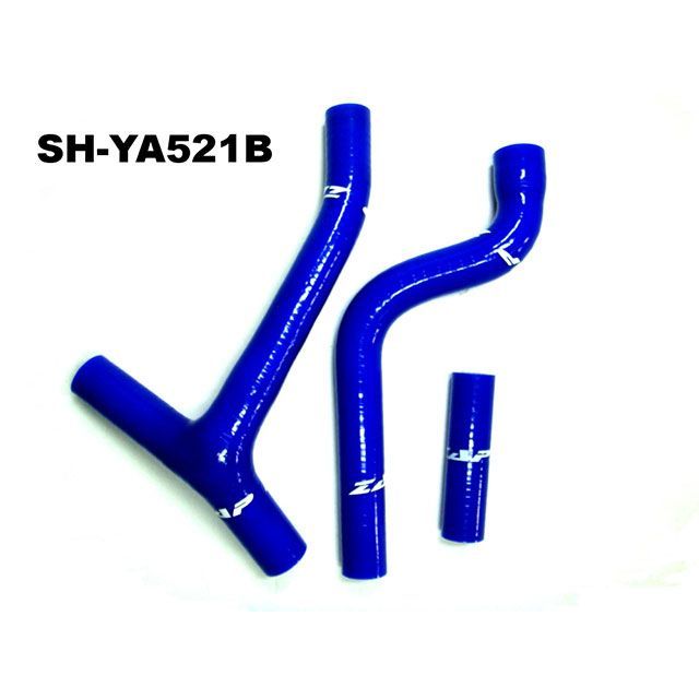 ザップテクニクス ZAP TECHNIXシリコンラジエーターホースYAMAHA YZ250F 2010 BLUE YZ250F SH-YA521B