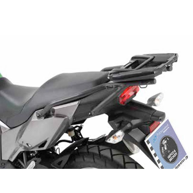 ヘプコ&ベッカー トップケースホルダー(キャリア) EasyRack/イージーラック(ブラック) Versys-X 250 662-2526-0101|モトメガネ 店