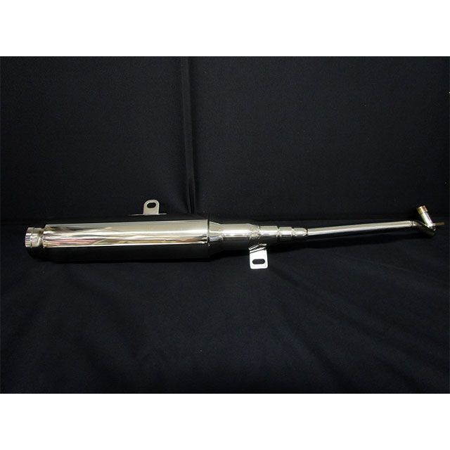 ビヨンド スーパードリーム110用ステンレスマフラー バズーカTYPE wwin-muffler-dream110-02