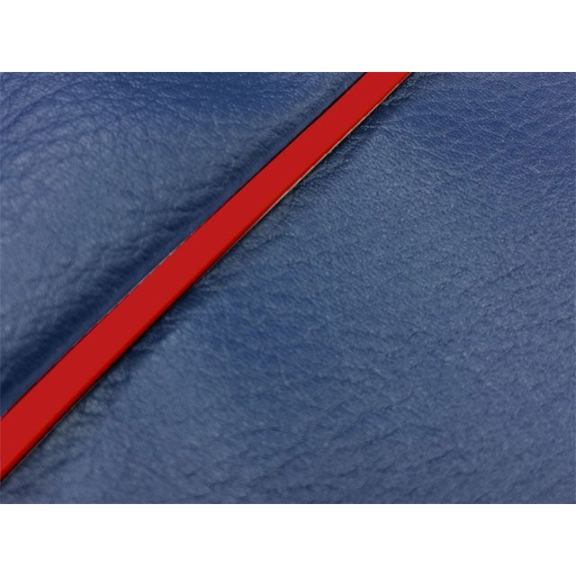 グロンドマン シグナスX（SEA5J/SEA8J）（BF9）4型（XC125SR）/ヤマハ グロンドマン国産シートカバー 張替（ネイビー/赤パイピング） シグナスX シグナスX 4型 GH5588YC530P40