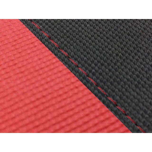 グロンドマン ダンク(AF74) 国産シートカバー 張替 スベラーヌブラック&スベラーヌレッド ダンク 仕様 赤ステッチ GH5561HC4644S40