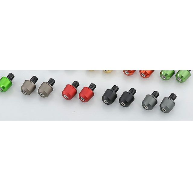 ポッシュフェイス ミドルウェイトバーエンド マットカラーKAWASAKI車用 M17タイプ カラー マットチタン ・032989-21-10