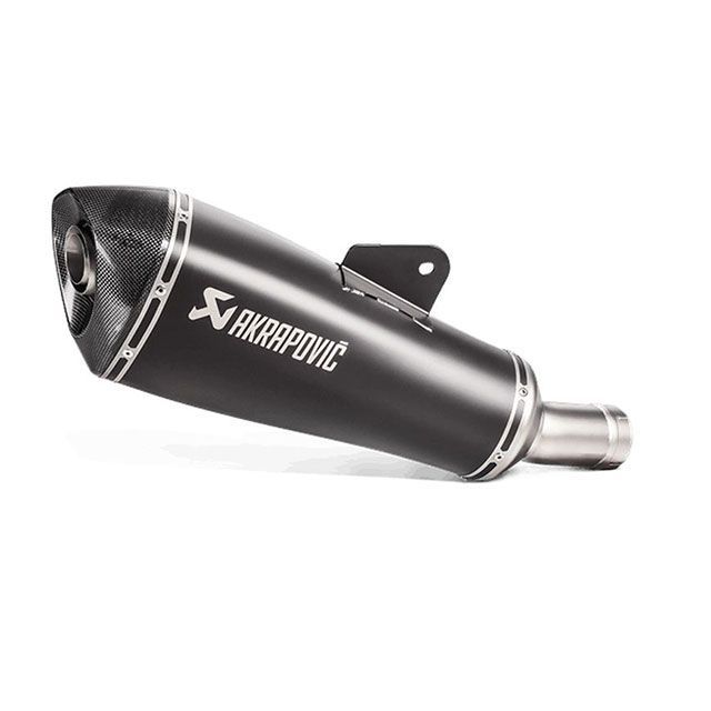 アクラポビッチ スリップオンマフラー(ブラック/カーボン) R1200R R1200RS S-B12SO19-HLGBL|モトメガネ 店