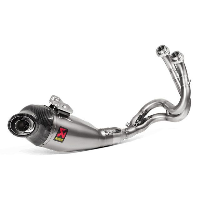 アクラポビッチ フルエキゾーストマフラー レーシング（チタン/カーボン） Versys650 S-K6R10-HEGEHT