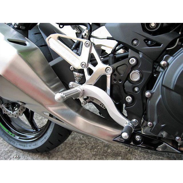 ビートジャパン ハイパーバンク 固定式（シルバー） Ninja250/400 0111-KE5-20