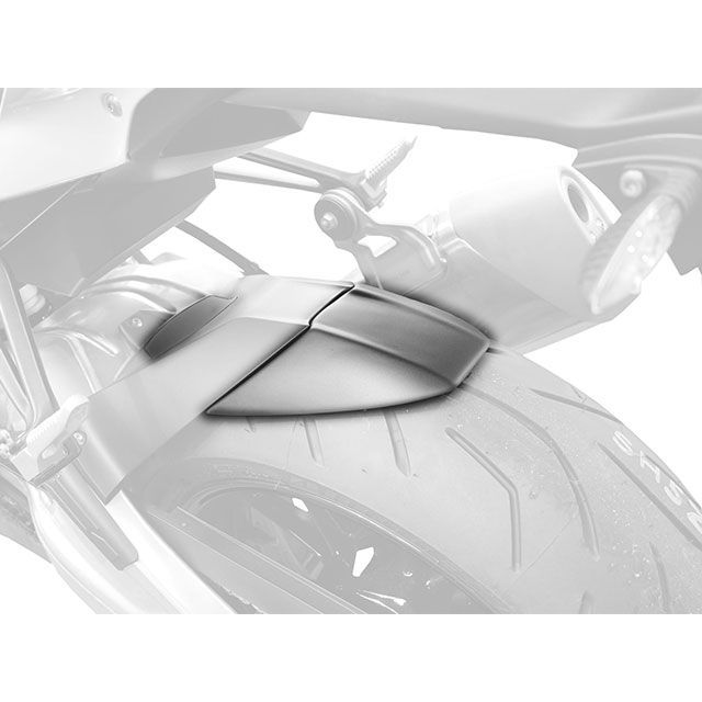 ボディースタイル リアハガーエクステンション KAWASAKI Z1000 / Z1000 R Edition / Z1000 SX 2017-2018 マットブラック bds_6521010