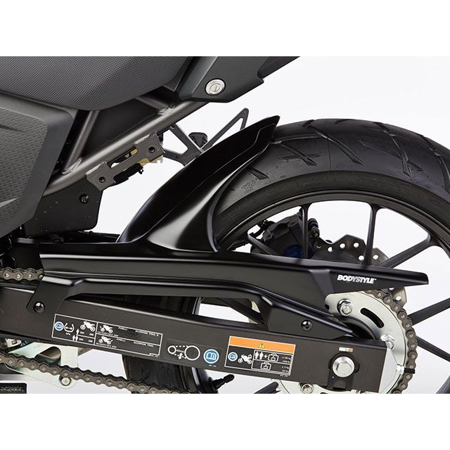 ボディースタイル リアハガー HONDA CBF1000S 2006-2011 / CBF500 2004-2007 / CBF600N/S 2004-2007 マットブラック bds_6529262｜モトメガネ 店