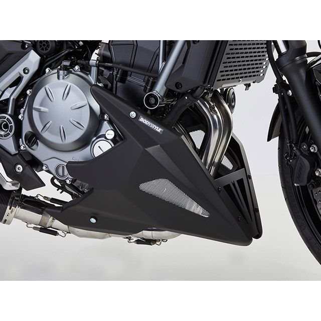 ボディースタイル ベリーパン KAWASAKI Z650 2017-2018 マットブラック Z650 bds_6533146|モトメガネ 店