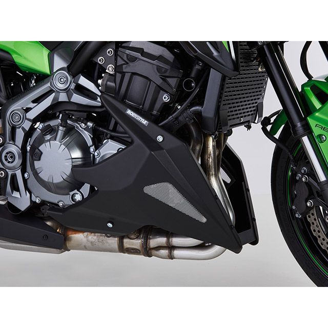 ボディースタイル ベリーパン KAWASAKI Z900 2017-2018 マットブラック Z900 bds_6533147|モトメガネ 店