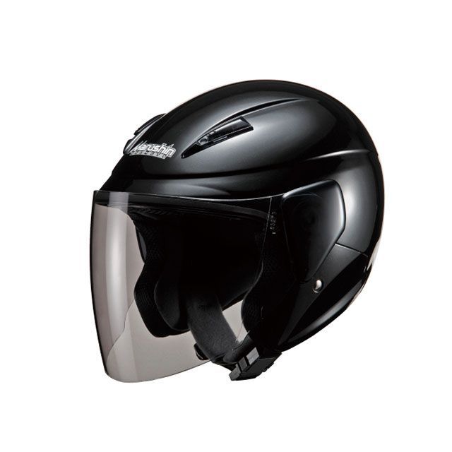 マルシン M-520 セミジェットヘルメット カラー ブラックメタリック JAN_4980579520306