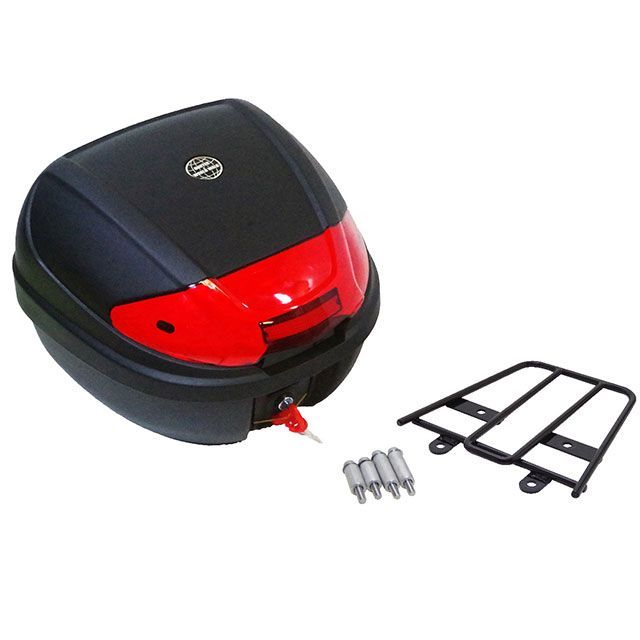 ワールドウォーク PCX（2BL-JF81） PCX150（2BK-KF30）用リアキャリア リアボックスセット PCX PCX150 容量 30リッター wca-32-hwb30｜モトメガネ 店