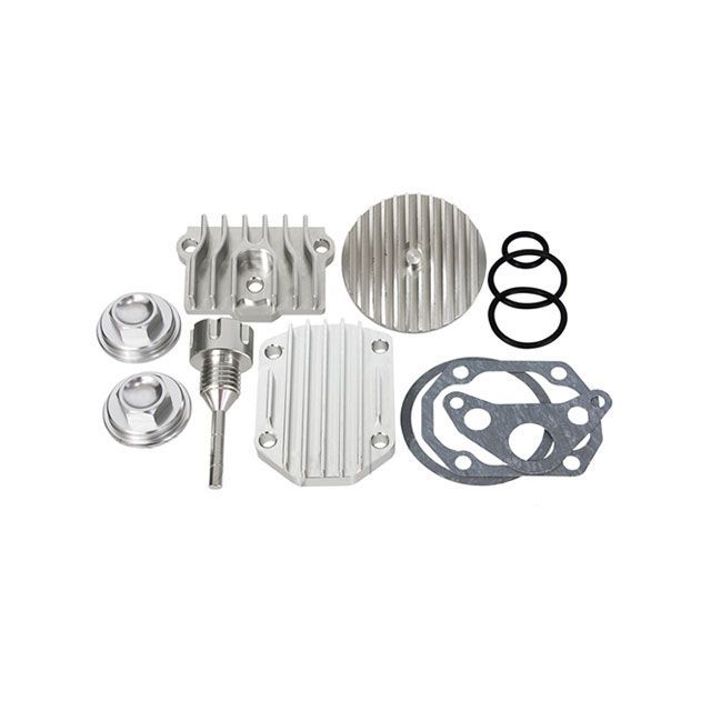 外装パーツ 限定販売 エントリーで最大p倍 Sea Tac 田中商会 モンキー ダックスシリンダーヘッド用アルミビレットカバー6点セット ドレスアップ カバー スーパーカブ50 モンキー Kwakuku Com