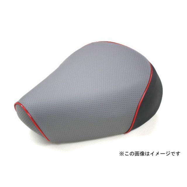 グロンドマン PCX125 国産シートカバー エンボスグレー PCX125 タイプ 被せ 仕様 赤パイピング 型式 初期/EPSエンジン GR213HC120P40