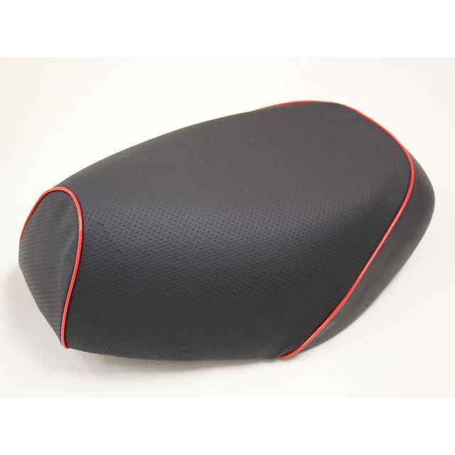 グロンドマン PCX125 国産シートカバー エンボス黒 PCX125 タイプ 被せ 仕様 赤パイピング 型式 初期/EPSエンジン GR213HC80P40